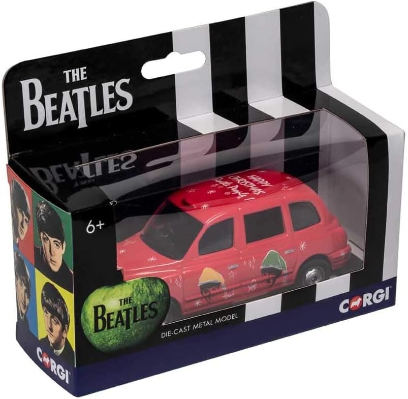 Corgi Diecast Model Cars, CC85933 The Beatles Christmas Taxi, Men & Women Souvenir Gifts from UK