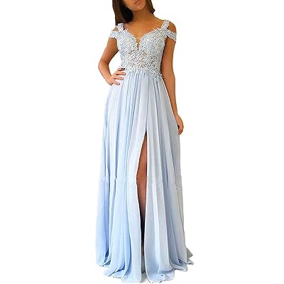 Miao Duo Womens Lace Appliques Prom Dresses Long Puerto Rico | Ubuy Miao Duo Womens Lace Appliques Prom Dresses Long Puerto Rico | Ubuy
