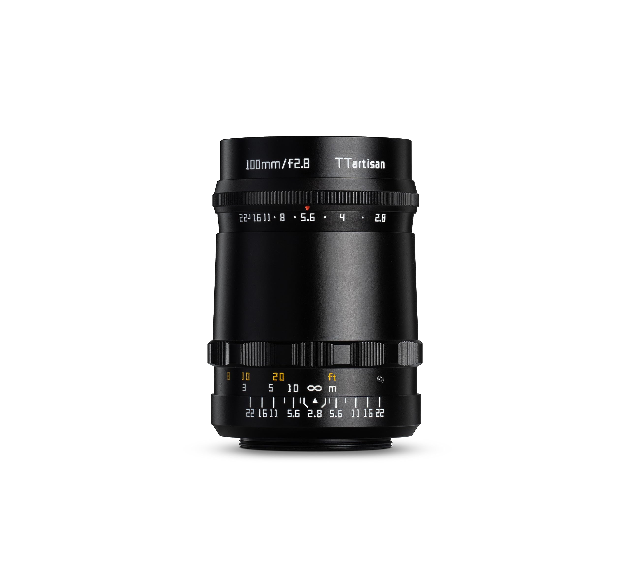 TTArtisan 100mm F2.8 (Bubble Bokeh) Metal Bodied Lens Compatible with M42 Mount - Black