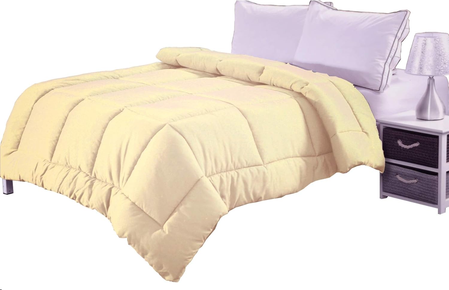 Ghooss All Season Beige Queen Size Down Alternative