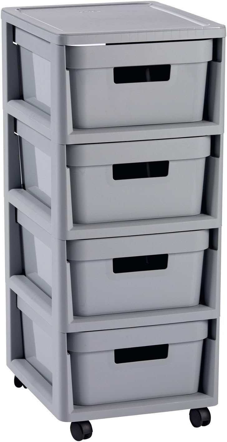 Curver Infinity 4x10l With Four Drawers Of Chest Of Drawers