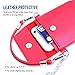 LKZAIY PU Leather Crossbody Bag Mini Phone Pouch with Shoulder Strap for iPhone 8,8 Plus,8 X, 7 Plus, 6S Plus, 6 Plus, 7, 6S, Samsung Note 8,S8, S7 Edge, S6 Edge+, S6, S5, S4, J3, J7