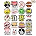 20-Pack Funny Hard Hat Stickers | Premium Quality Laminated Vinyl | Hilarious Joke Decal Sticker for Construction Worker Electrician Welder Carpenter Plumber Foreman | Great for Hardhat Toolbox Cooler