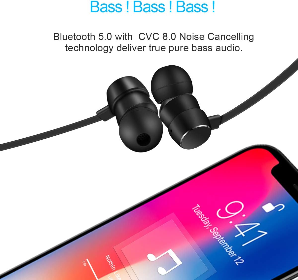 Wavefun Flex Pro Fast Charging Bluetooth Wireless 5.0 Earphone 6