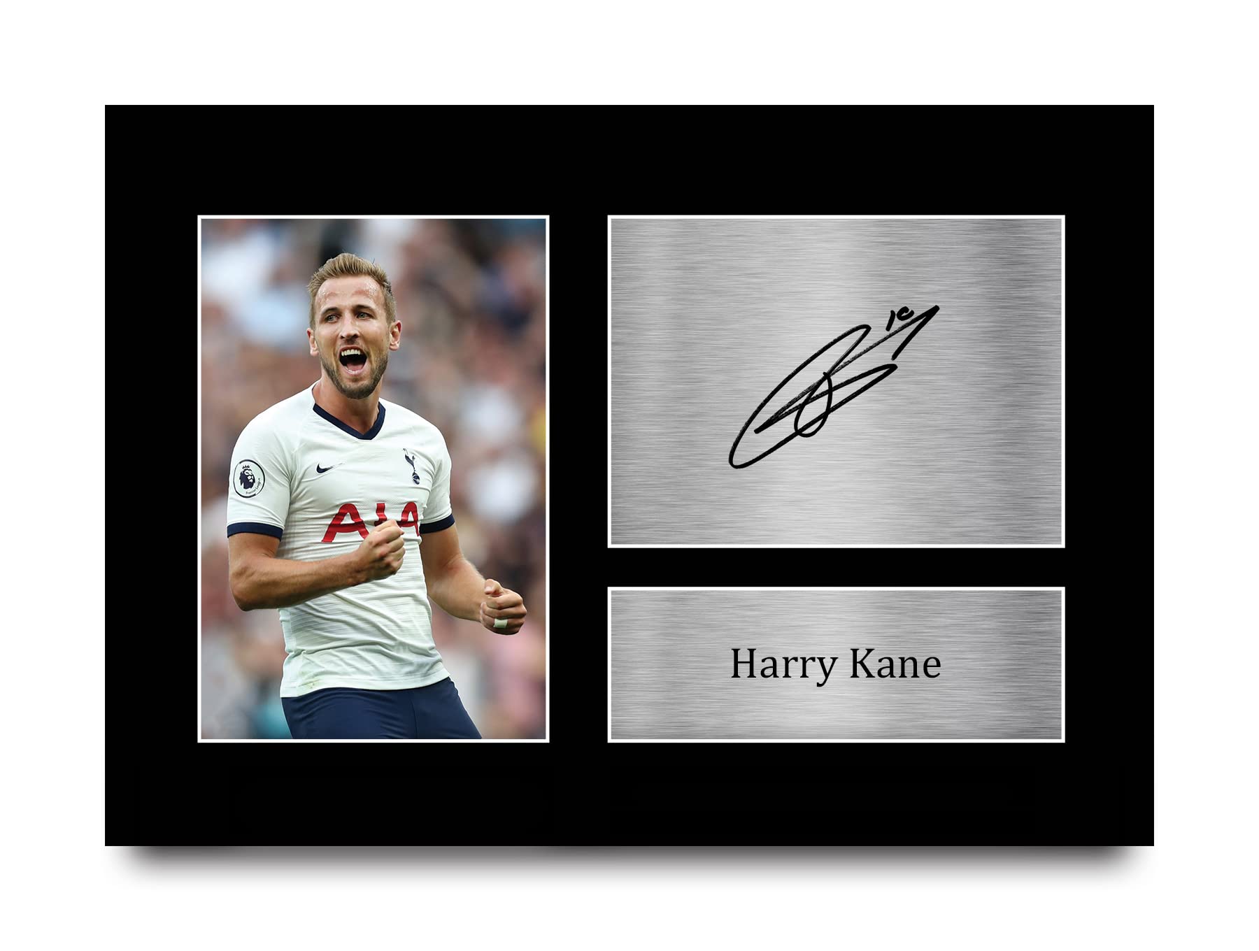 HWC Trading Harry Kane Gift Signed A4 Printed Autograph Tottenham Gifts Hotspur Spurs Photo Display โ image 1