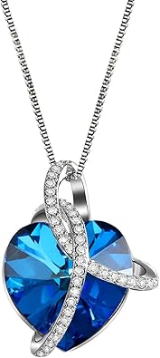 Perceptivo Telegrama Estrategia Swarovski Herz Kette Blau Quimico Importancia Molesto
