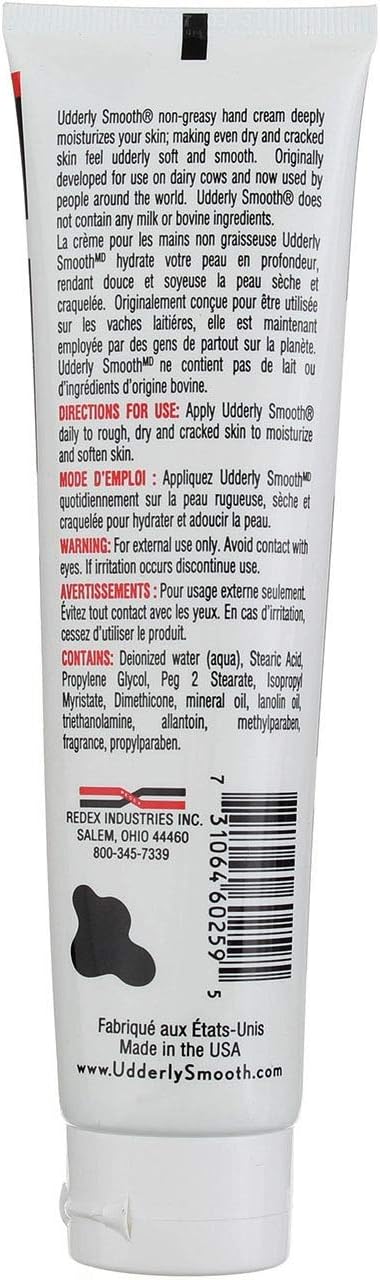 Udderly Smooth Hand Cream 4 oz by Udderly Smooth, No Color, 228 g (Pack of 1) - Image 4