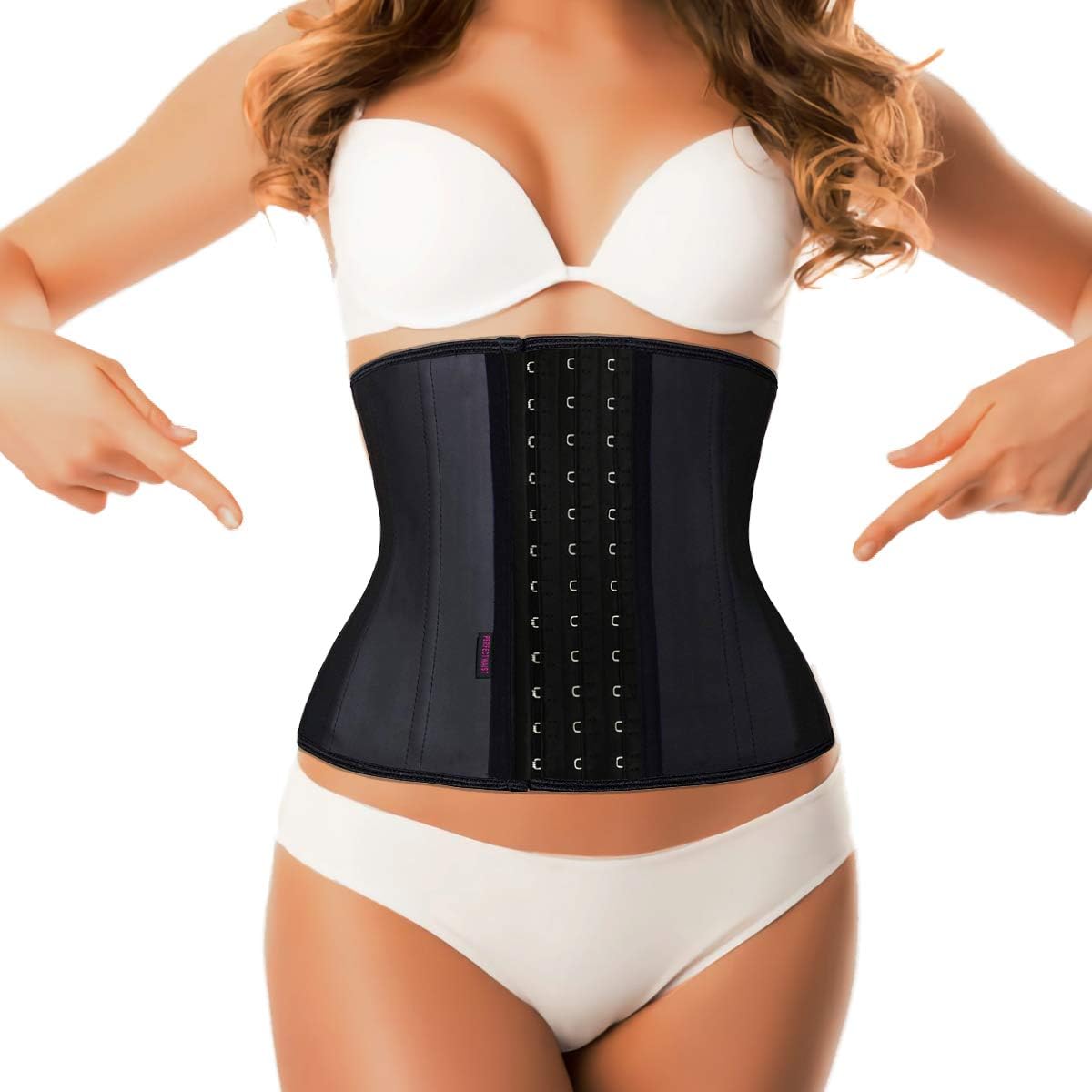 Waist Trainer for Weight Loss Women Latex Sport Workout Corset Trimmer