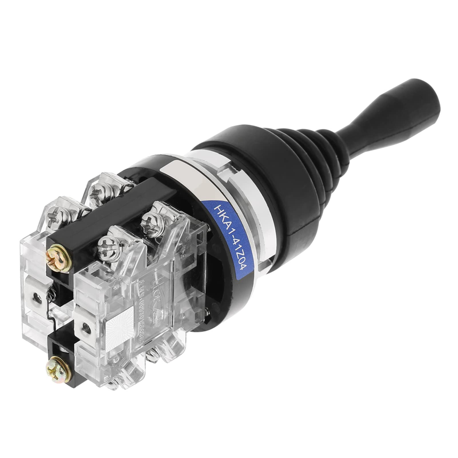 4 Position Spring Loaded Joystick Momentary Contact Switch with 4NO Configuration Control Lever for Machinery Automation Systems