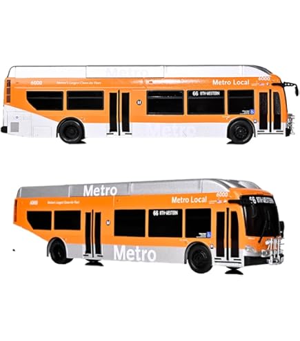 Amazon.com: Iconic Replicas NFI Xcelsior XN40 Transit Bus: Los