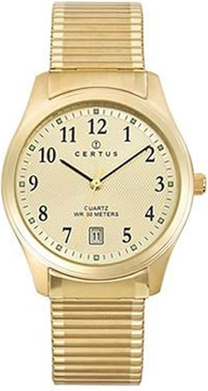 Reloj CERTUS Unisex Dorado Army Extensible 617003 ...