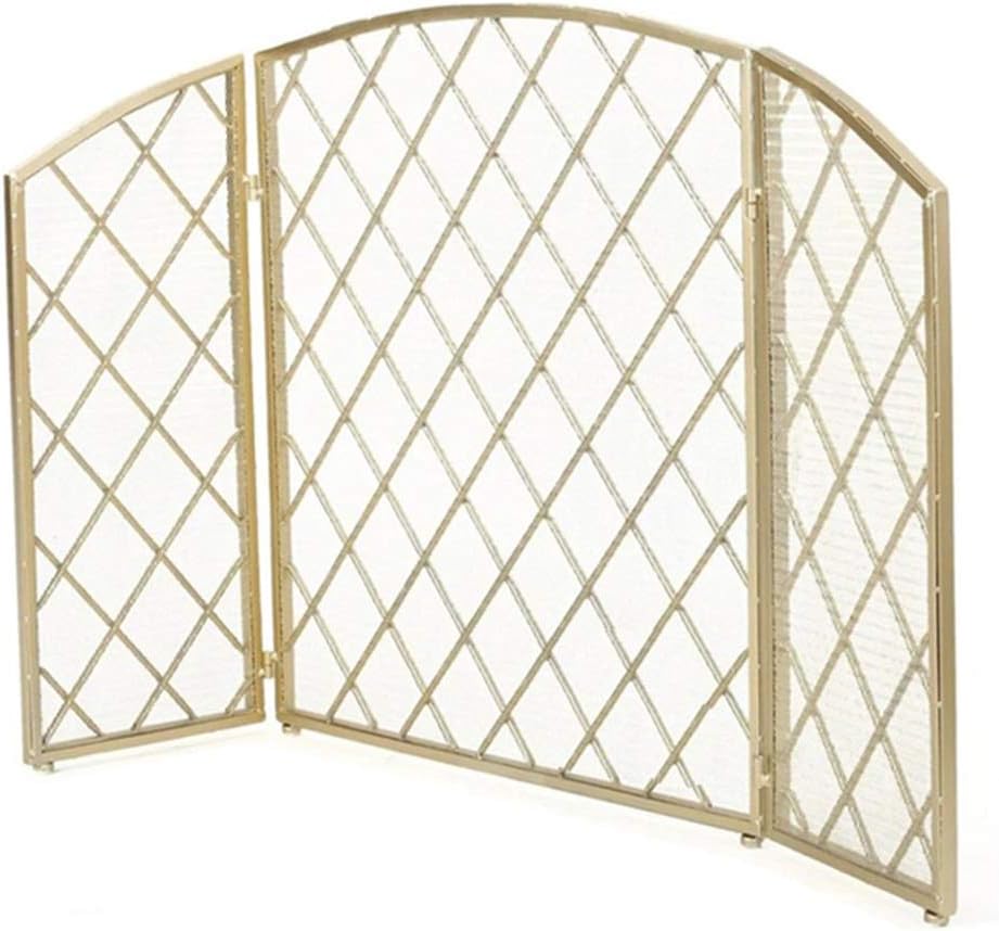 Pantalla de la chimenea Pantalla Plegable De Incendios For El Fuego