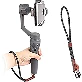 Hooshion Handheld Gimbal Camera Hand Strap Wrist Strap Wristband Sling Lanyard with 1/4 Screw for Osmo Mobile 3 Osmo Mobile 2 Handheld Gimbal Camera Smooth 4 Gopro