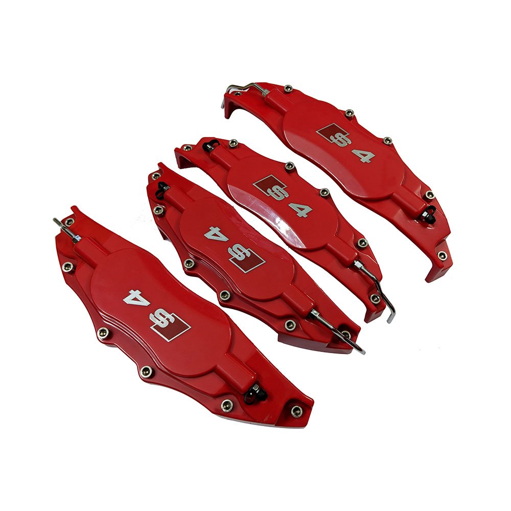 Leadchange 4x Customize Caliper Cover Red Color Kit For Audi Q3 A3 A4