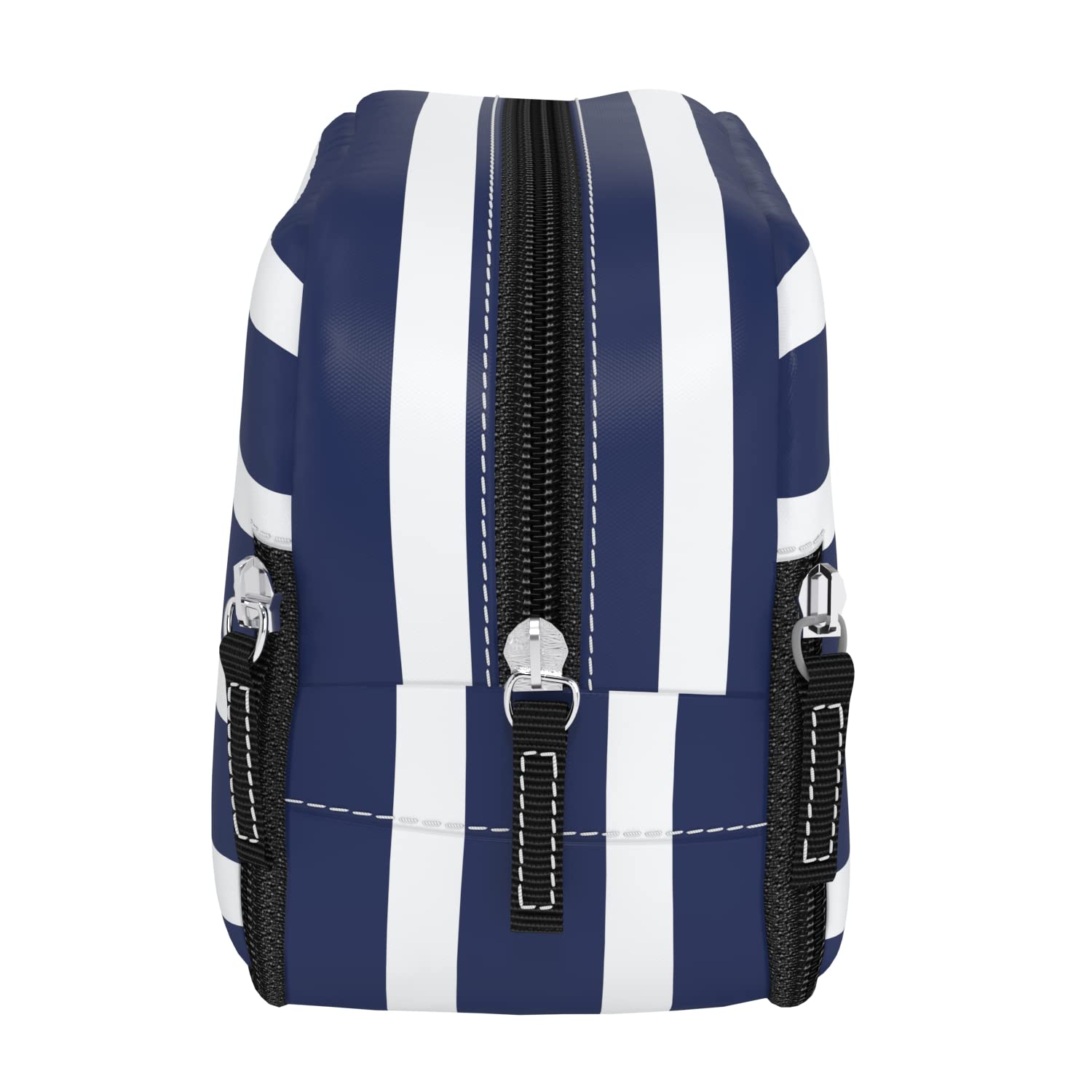 SCOUT 3-Way Toiletry Bag - Travel Makeup Pouch for Women with Three Zipper Compartments - Stands Upright, Wipes Clean