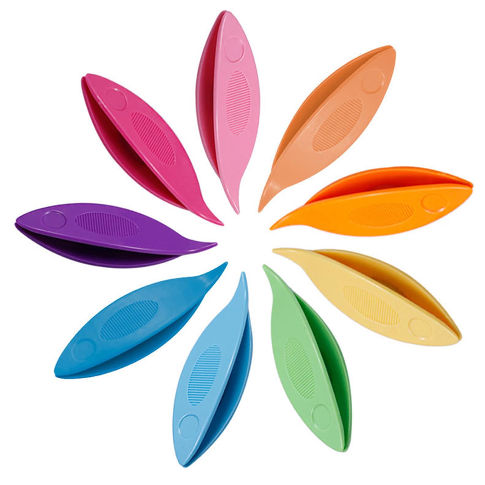 9Pcs Plastic Tatting Shuttles Durable Hand Lacemaking Craft Tool DIY Craft Weaving Tatting Shuttles Lacemaking Tools for Lace Making Art Accessories