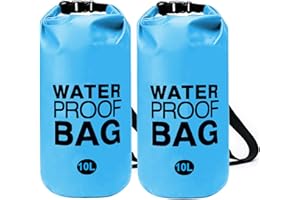 LVSNRO Pool Step Weights 2 Pack 10L No Breaken Pool Ladder Weights for Above Ground Pools,Waterproof Weight Bags Pool Stair Weights for Pool Steps Easy and Quick Fill Sand (Sky Blue)