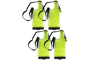 Yrhrol 4Pcs Universal Two Way Radio Waterproof Case Bag Portable Walkie Talkie Rainproof Pouch with Adjustable Strap Compatible for Motorola Kenwood Midland UV-3R UV-5R PX-888 Walkie Talkie Radio