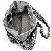 Hippie Crossbody Bag Thai Top Zip Hobo Sling Bag Handmade Hipster Messenger Bag (Rose Line)