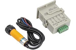 AC 220V, Detect Objects from a Distance, 6 Digit LED Display Counter, Photoelectric Sensor Switch
