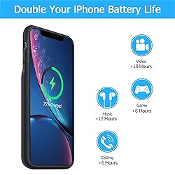 Battery Case for iPhone XR, [10000mAh] Enhanced
