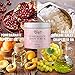 Pomegranate Salt Body Scrub - Daily Exfoliating Treatment to Brighten Skin - Anti-Aging and Anti-Inflammatory Properties - For Varicose and Spider Veins and More - By Venu