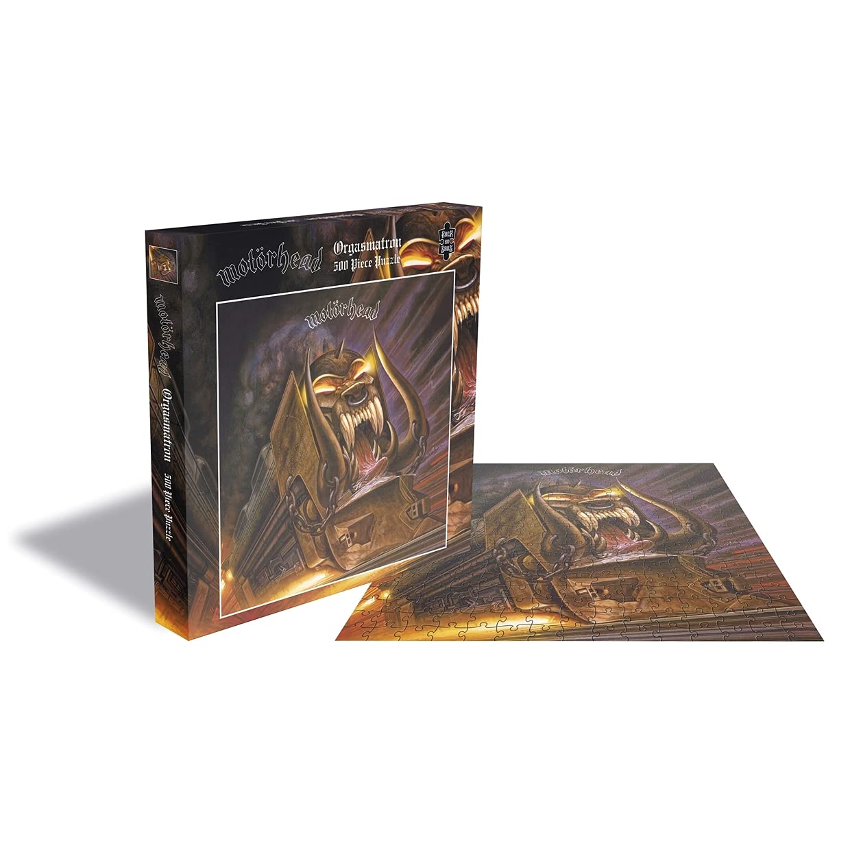 Motorhead - Orgasmatron - 500 Piece Jigsaw Puzzle - Officially Licenced - Perfect for Adults, Family and Rock Fans Everywhere - Heavy Metal