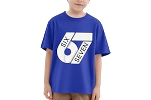 67 Shirt Kids Boys Girls Funny Christmas Graphic Print Tops Short Sleeve Fashion Crew Neck T-Shirts Festival Tees