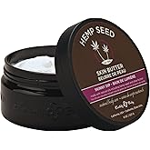 Hemp Seed Skin Butter - 8 oz. - Total Body Moisturizer - Hemp Seed Oil, Jojoba Oil, Shea Butter - Vegan & Cruelty Free