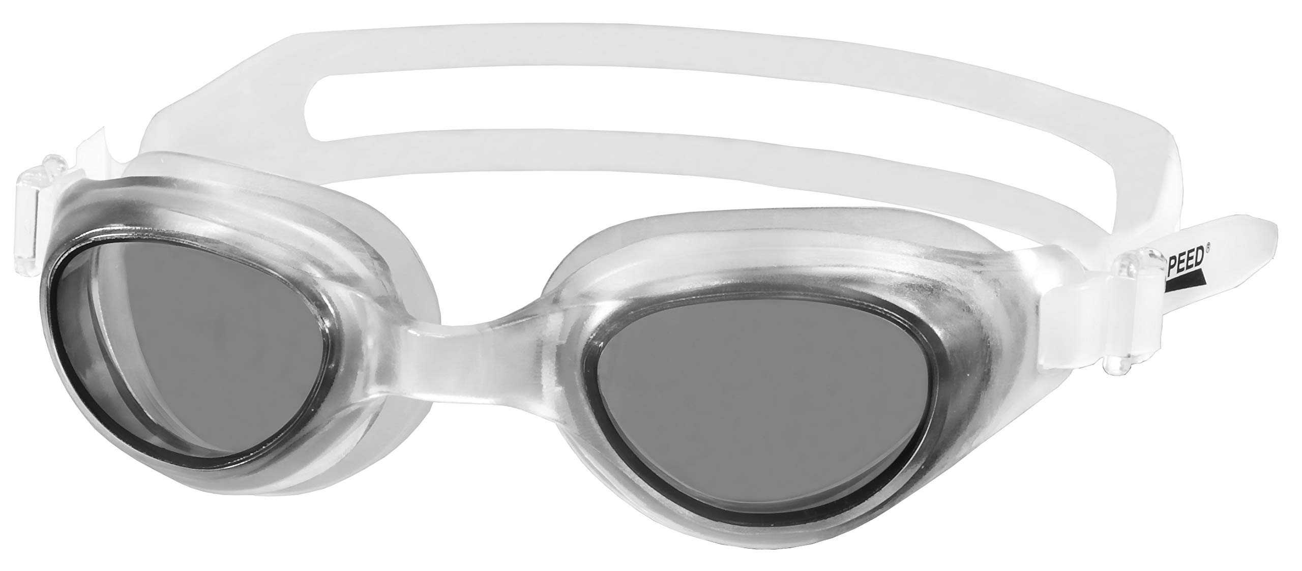 Aqua Speed® AGILA JR Swimming goggles for children (Safety glass UV-Protection Anti-Fog), Couleur:Noir