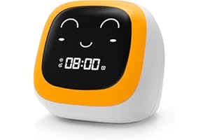 ZUZUKID OK to Wake Alarm Clock for Kids, Toddler Sleep Training Clock with Sound Machine, Kids' Night Light, Digital Alarm Clock for Boys' and Girls' Bedrooms