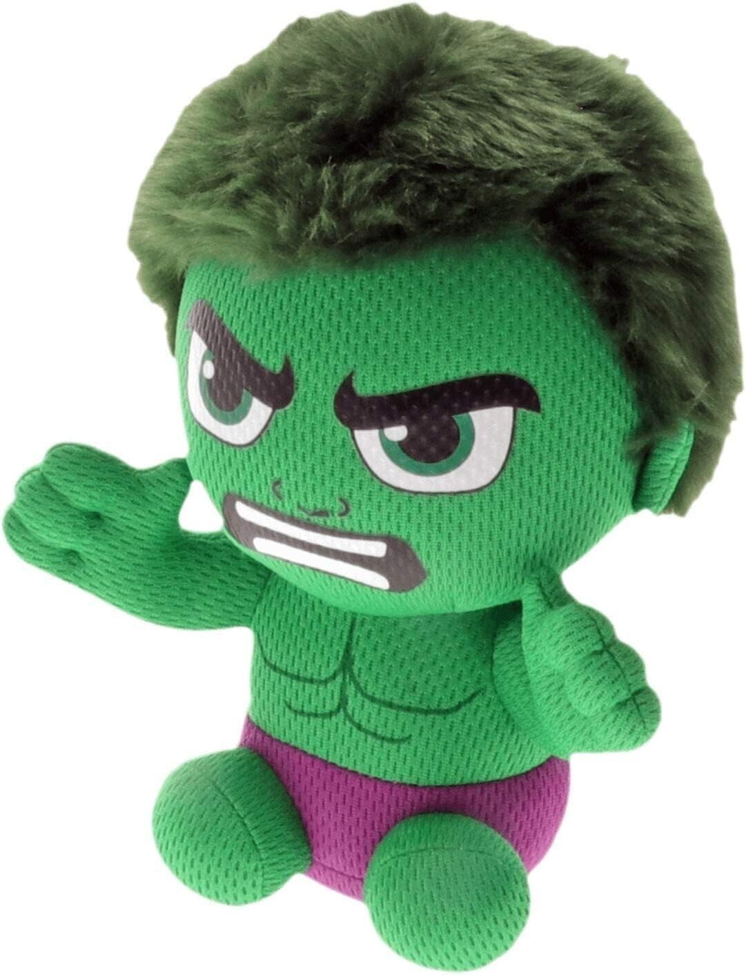 TY Marvel Avengers Hulk Regular, Licensed Squishy Beanie Baby Soft Plush Toys, Collectible Cuddly Stuffed Teddy โ image 1