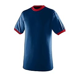 Augusta Sportswear Men's Large Ringer tee