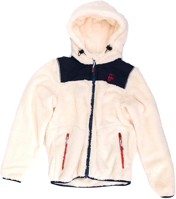 Amazon Chums チャムス レディース エルモフリース フルジップパーカー Ch14 1245 Lサイズ Ivory Navy トレーナー パーカー 通販