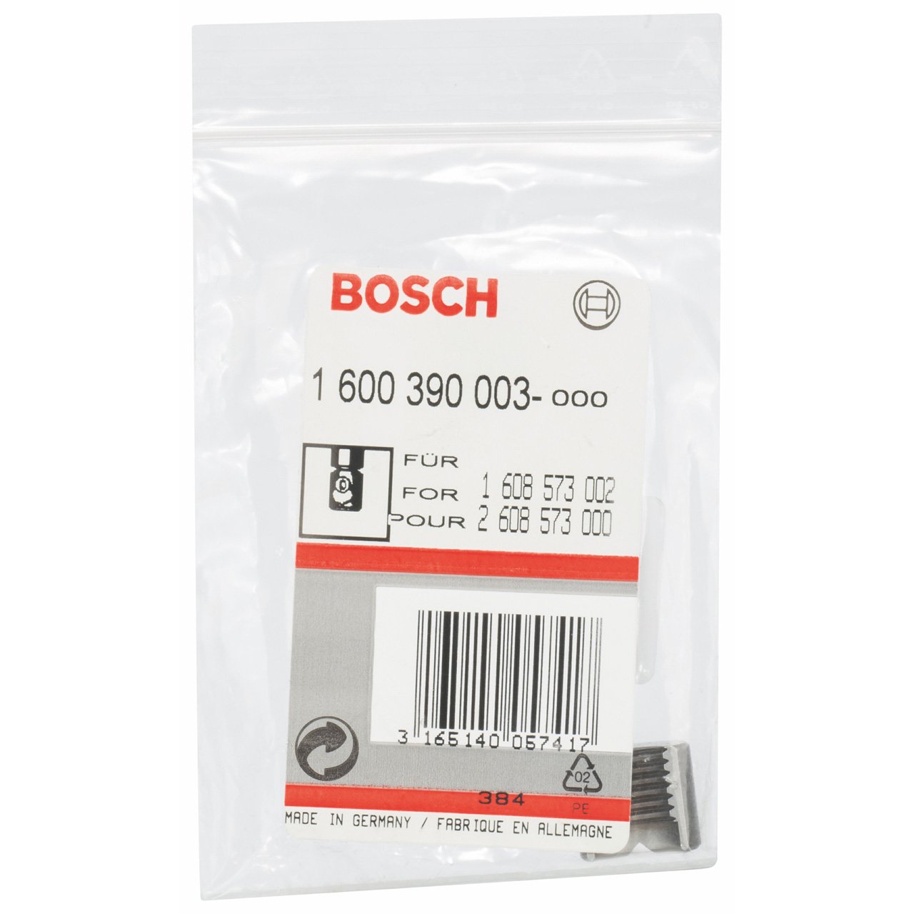 Bosch Professional 1600390003 Right Clamping Jaws, Silver