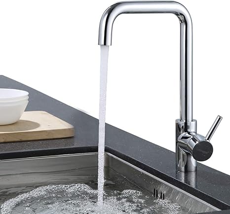 ubeegol Grifo para Fregadero 360° Giratorio, Grifo de la Cocina, Hecho