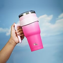 Konokyo 40 oz Tumbler with Handle and 2 Straw 2