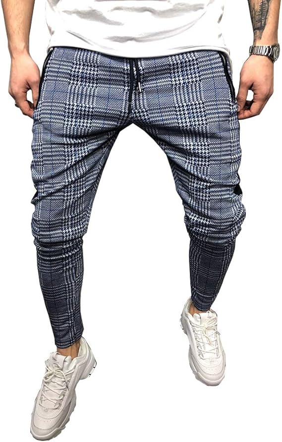 Fleece Jogginghosen Für Kinder - Karierte Sweatpants Für Jungen & Mädchen Herbst/Winter