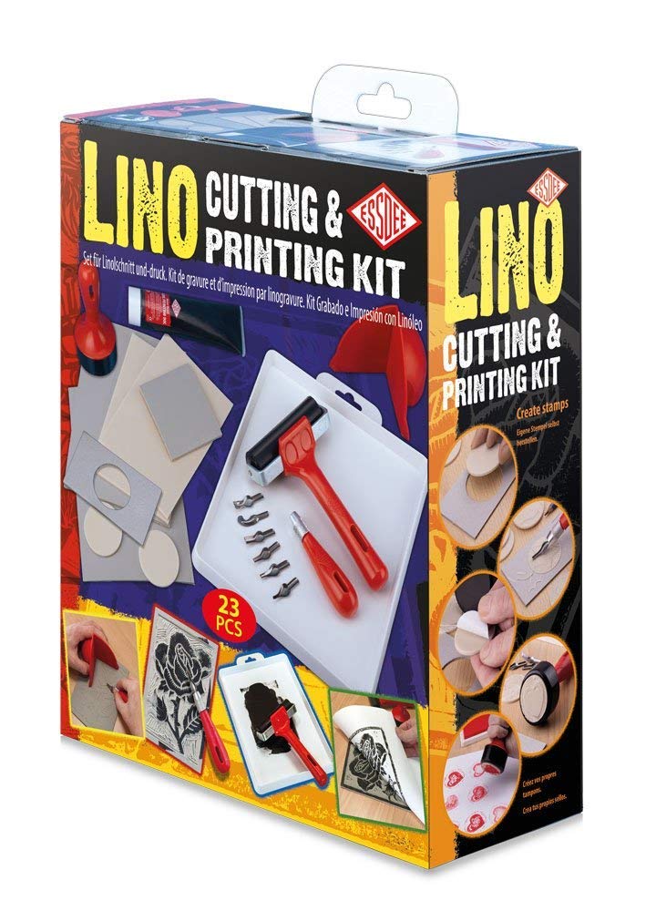 Essdee Lino Cutting and Printing Kit – 22 Pieces *