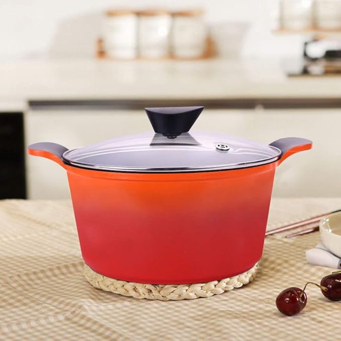 YEARLY Sartén De 24 Cm, Ollas, Sartenes, Ollas, Ollas, Cacerolas, Ollas