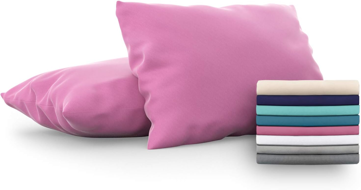 Dreamzie Set of 2 x Pillow Cases Microfiber 50x80 cm Pink (100