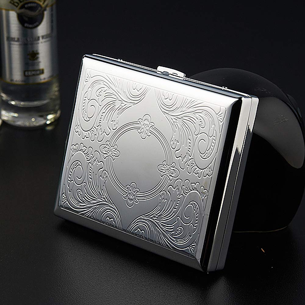 High Quality Metal Cigarette Case Box Holds 20 Cigarettes 84mm Buy