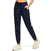 CANSEN Women's Athletic Pants Lightweight Quick-Dry with Pockets Sweatpants for Tracking, Workout, Lounge, Jogger Pants