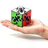 2x2 Gear Cube, 2x2 Speed Cube, Magic Puzzles for Adults &amp; Kids(2x2 Gear Cube)