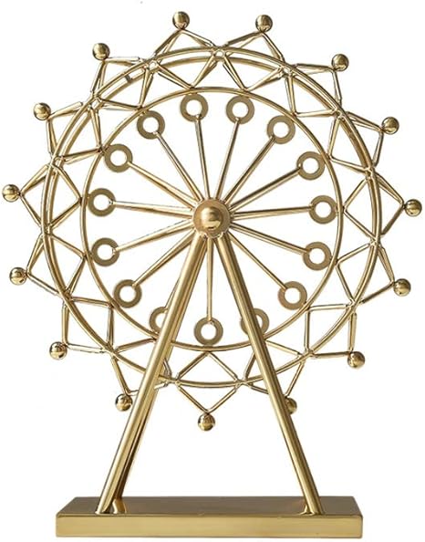 Amazon シイエムエム 置物 オブジェ インテリア 装飾 北欧風 現代 モダン 玄関 ホテル オフィス 卓上 高級 おしゃれ プレゼント 贈り物 観覧車 置物 オブジェ オンライン通販