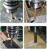 Gasea 6Pcs Drill Bit Set HSS Titanium Coated 3/4/5/6/6.5/8mm 1/4" hex view 7