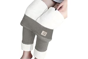 TAPANET Fleece Lined Leggings Women Warm Thermal Legging Winter Pants Cold Weather Thick Velvet Tights Comfy Sherpa Snow Pants