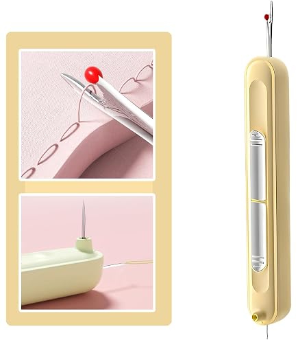 Two In One Needle Threader And Seam Ripper Tool Upgraded 2 In 1 ...