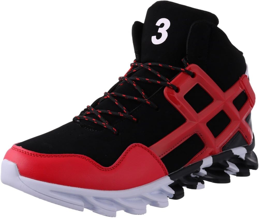  | JOOMRA Men's Stylish Sneakers High Top Athletic-Inspired Shoes | Fashion Sneakers