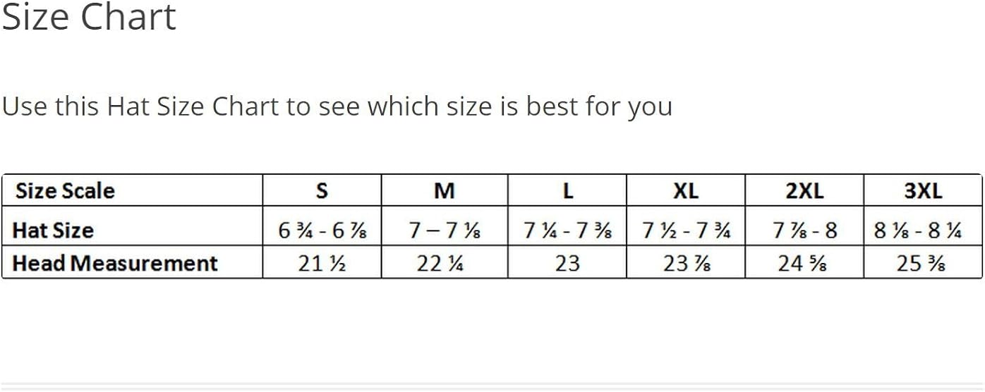2xl hat size